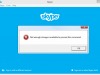 Skype FIX: Not enough storage is available to process this command