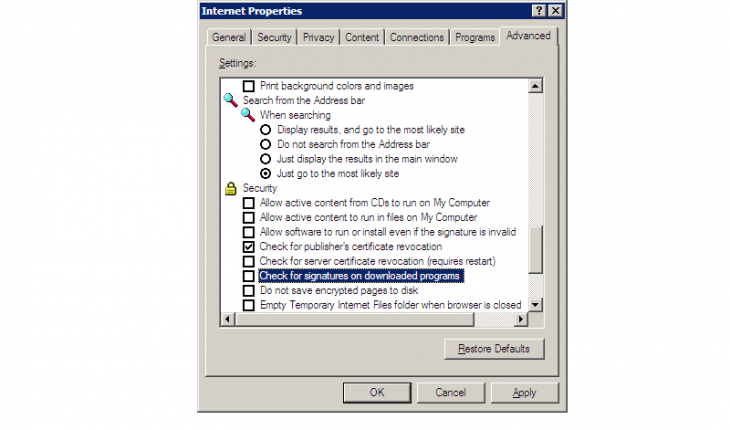 FIX: Download stuck on 99% or 100% in Windows Xp