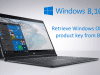 Retrieve Windows OEM product key from BIOS